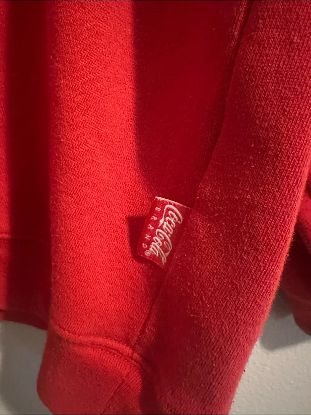 Coca Cola Red Logo Pullover Crewneck Sweater